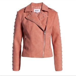 BB Dakota Pink Moto Jacket